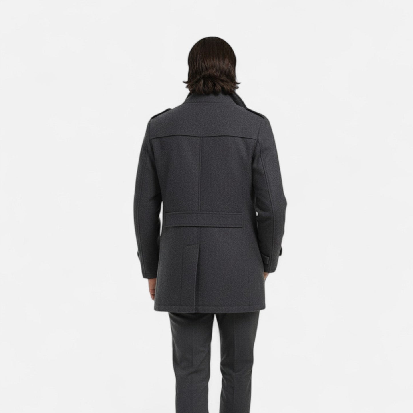 Ashbourne | Men’s Tweed Coat – Slim Heritage Elegance
