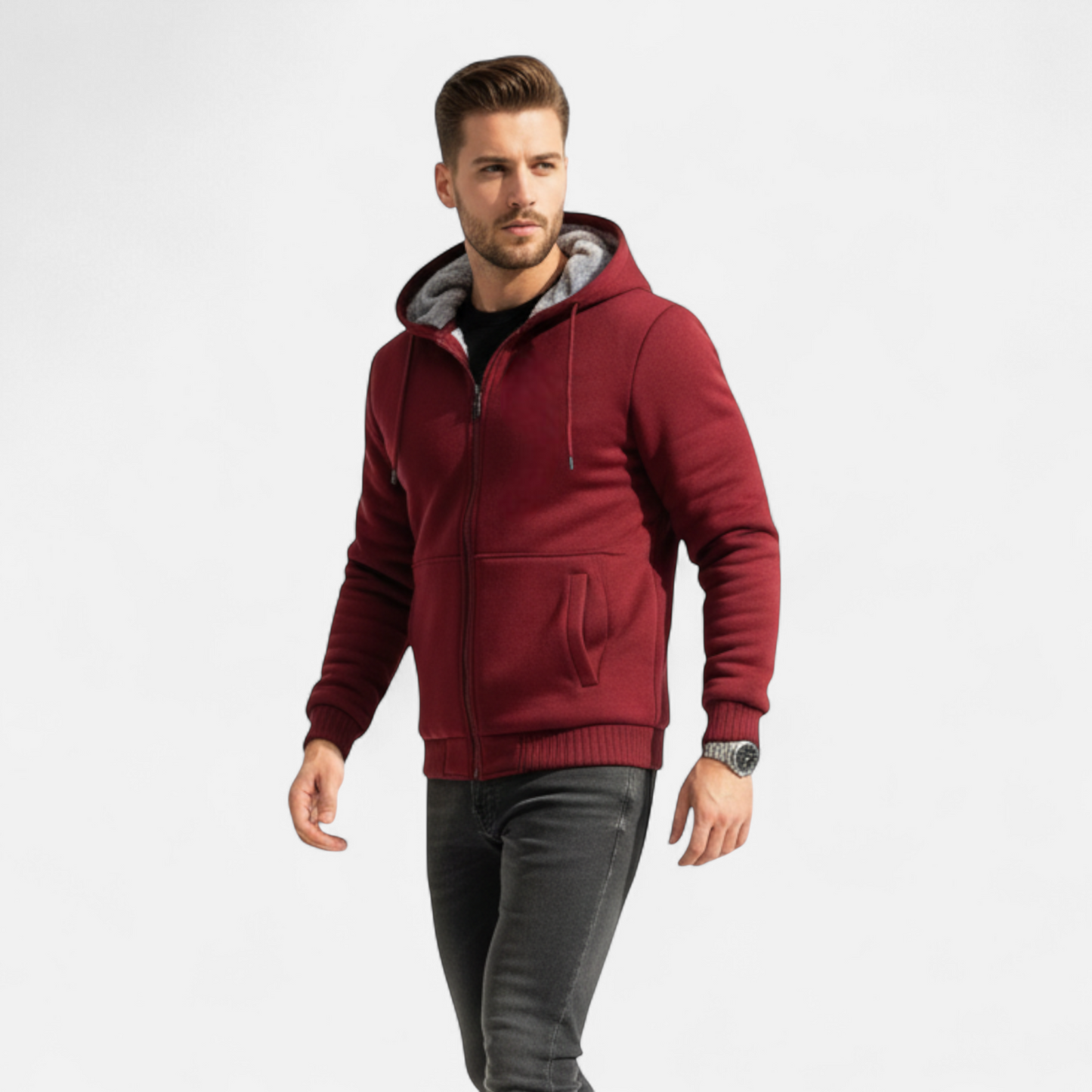 Westbridge | Men’s Fleece Hoodie – Casual Heritage Comfort