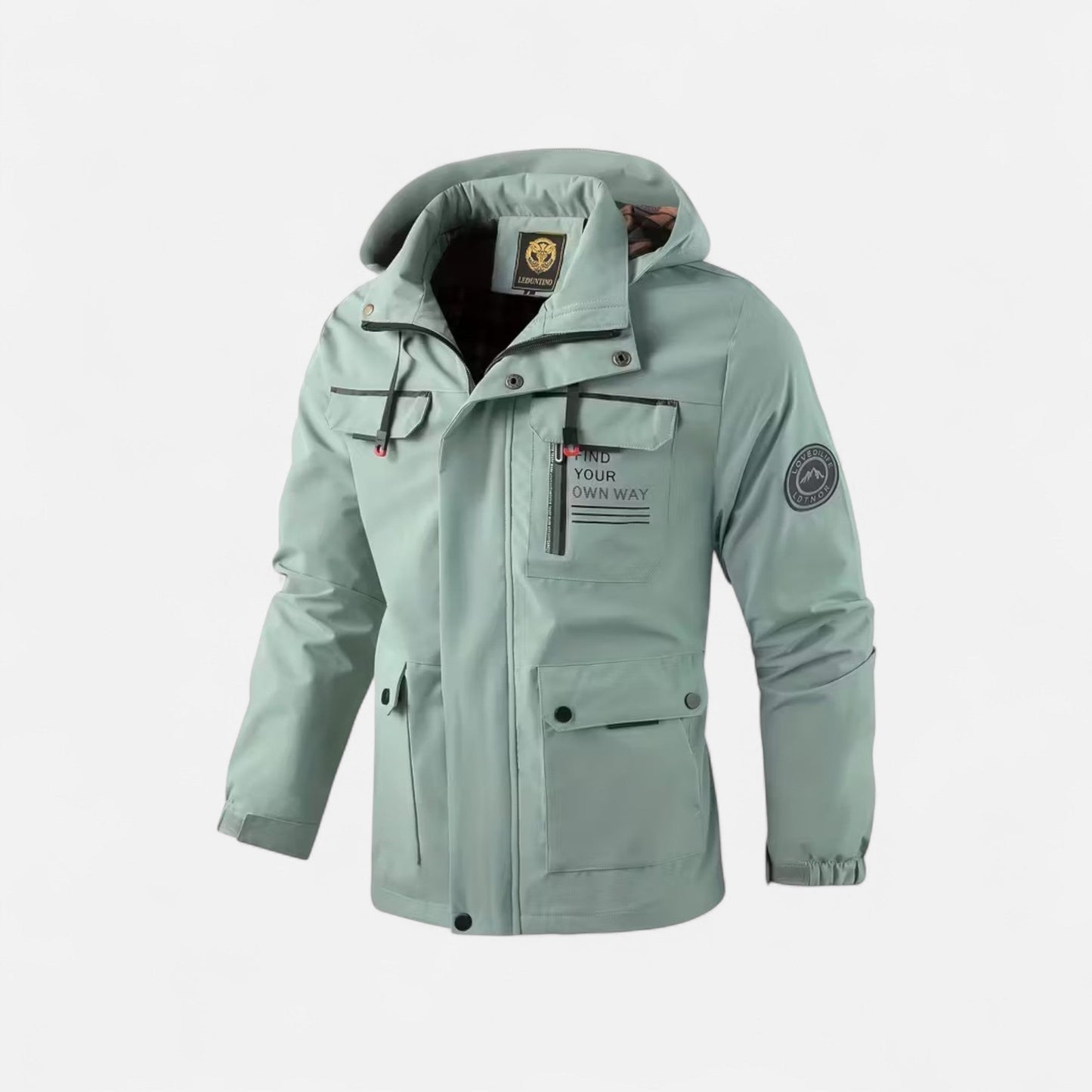 Ravenscroft | Men’s Hooded Windbreaker – Lightweight Outdoor Jacket