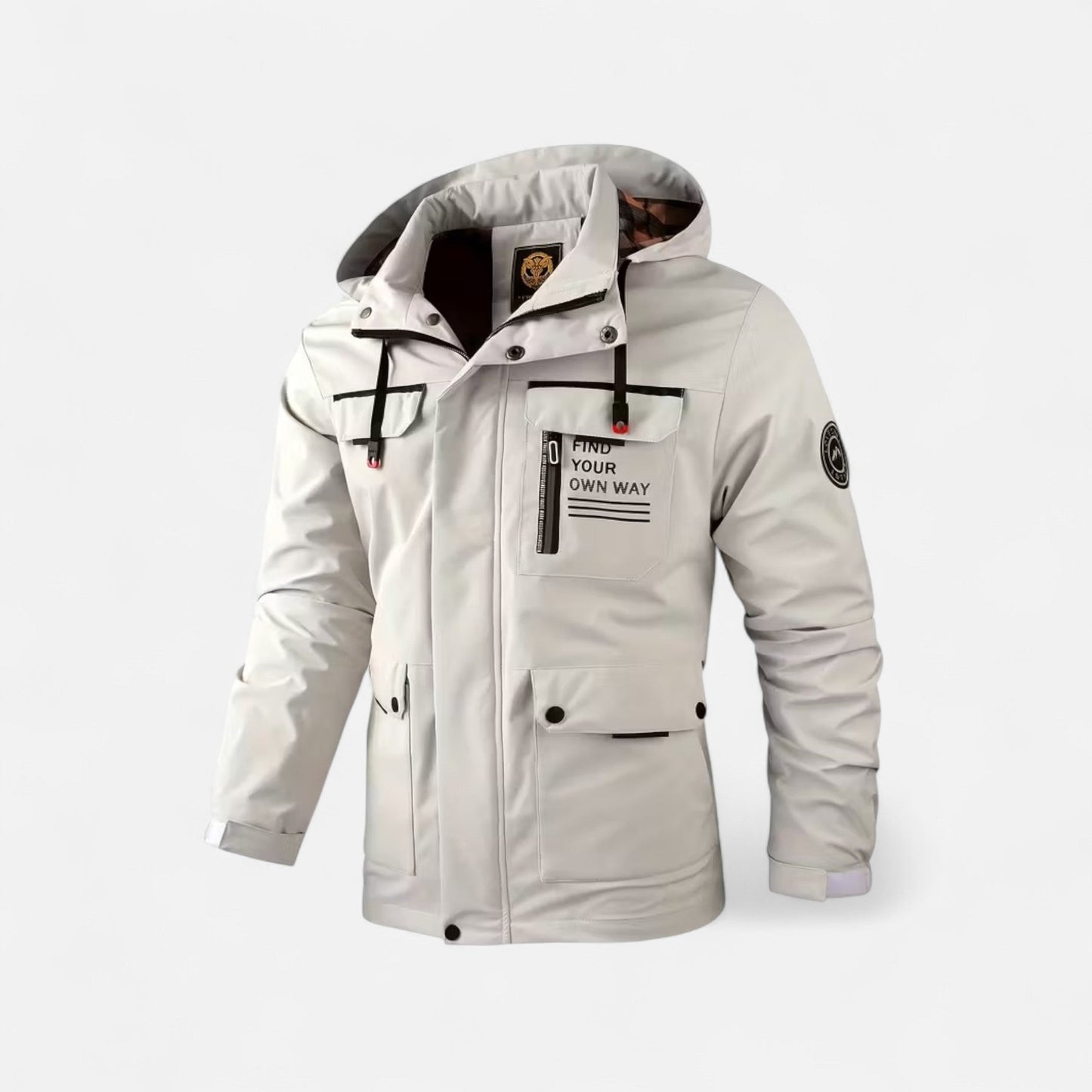 Ravenscroft | Men’s Hooded Windbreaker – Lightweight Outdoor Jacket