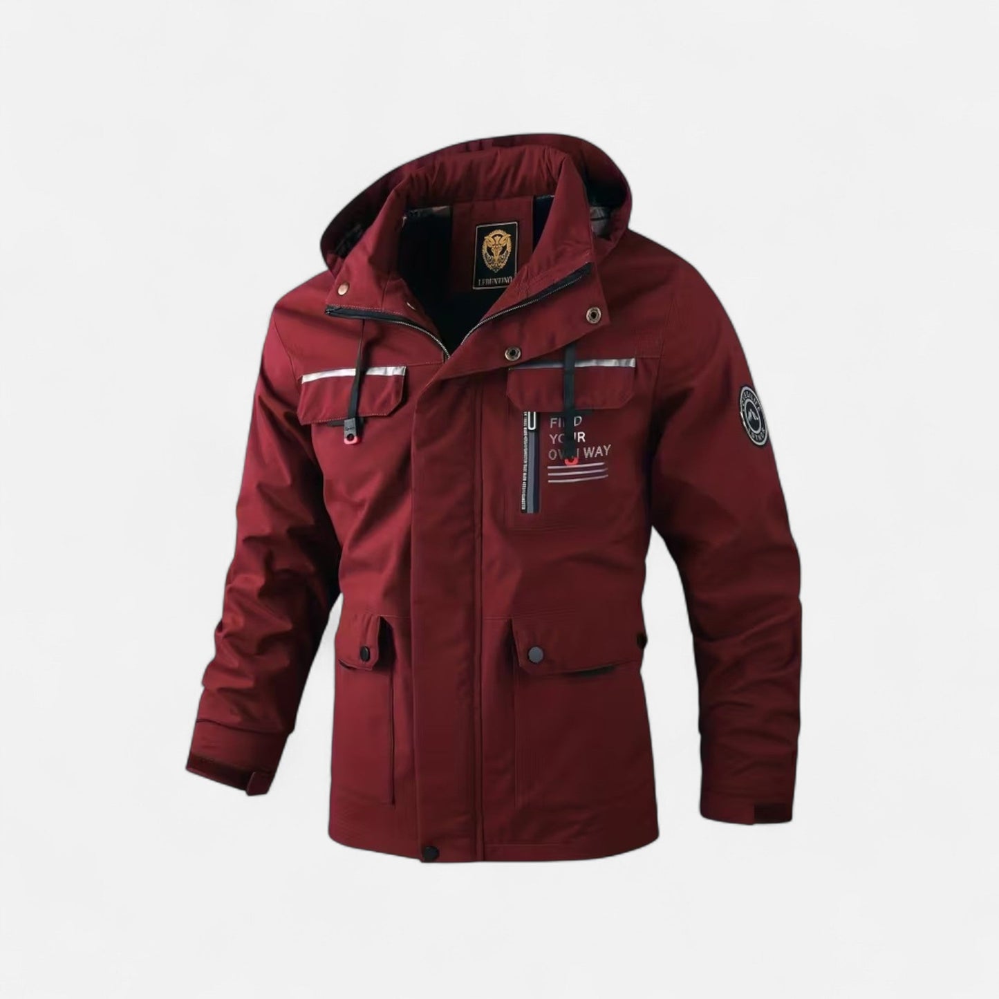 Ravenscroft | Men’s Hooded Windbreaker – Lightweight Outdoor Jacket
