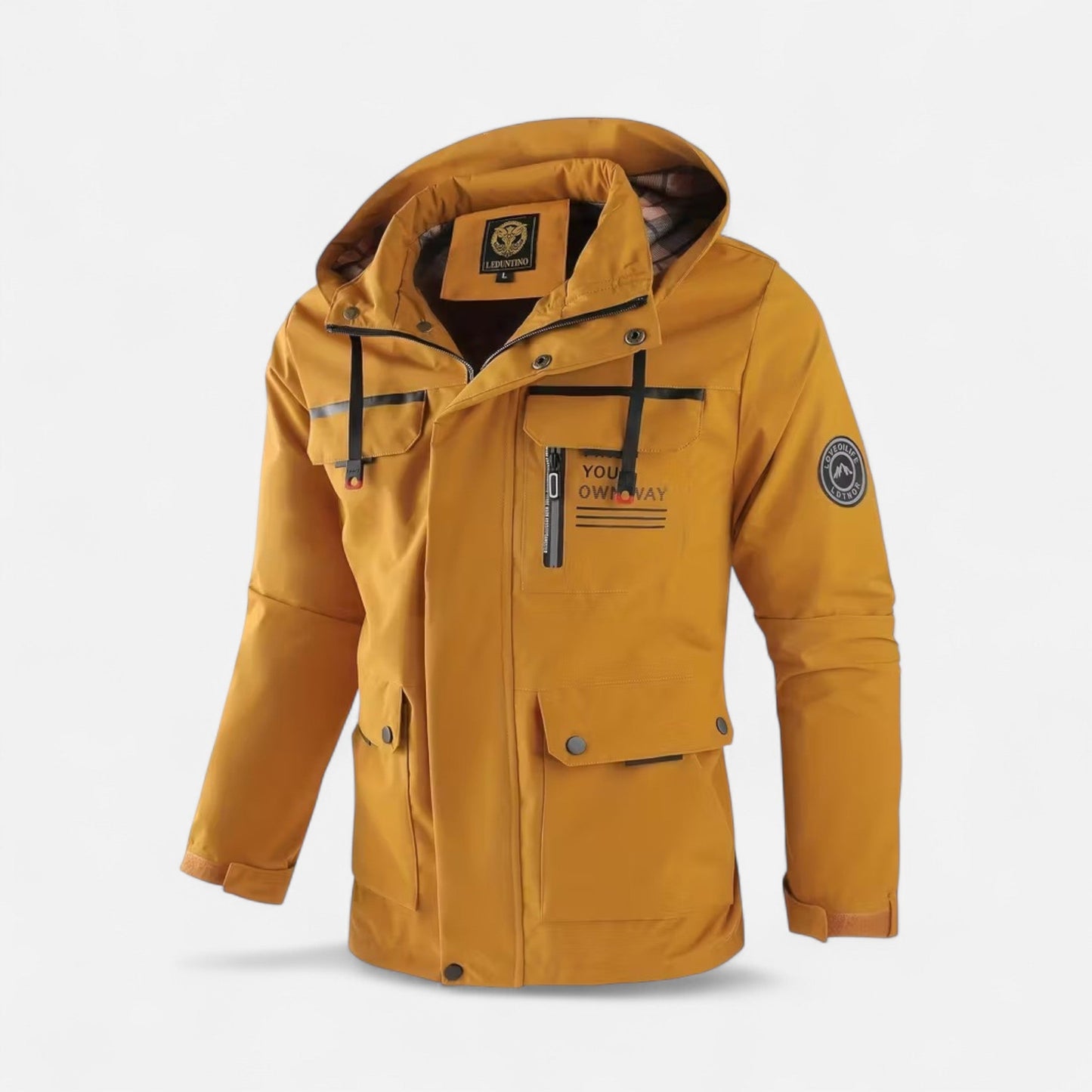 Ravenscroft | Men’s Hooded Windbreaker – Lightweight Outdoor Jacket