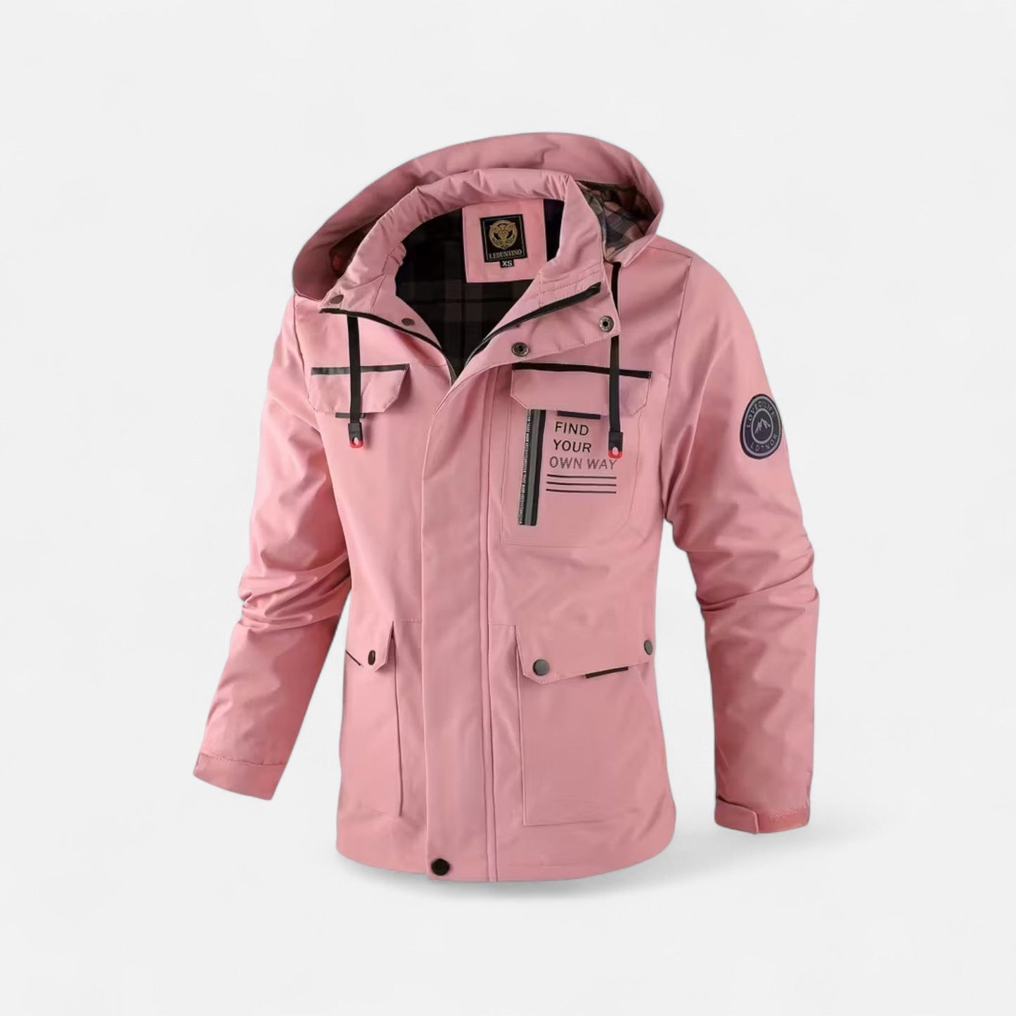 Ravenscroft | Men’s Hooded Windbreaker – Lightweight Outdoor Jacket