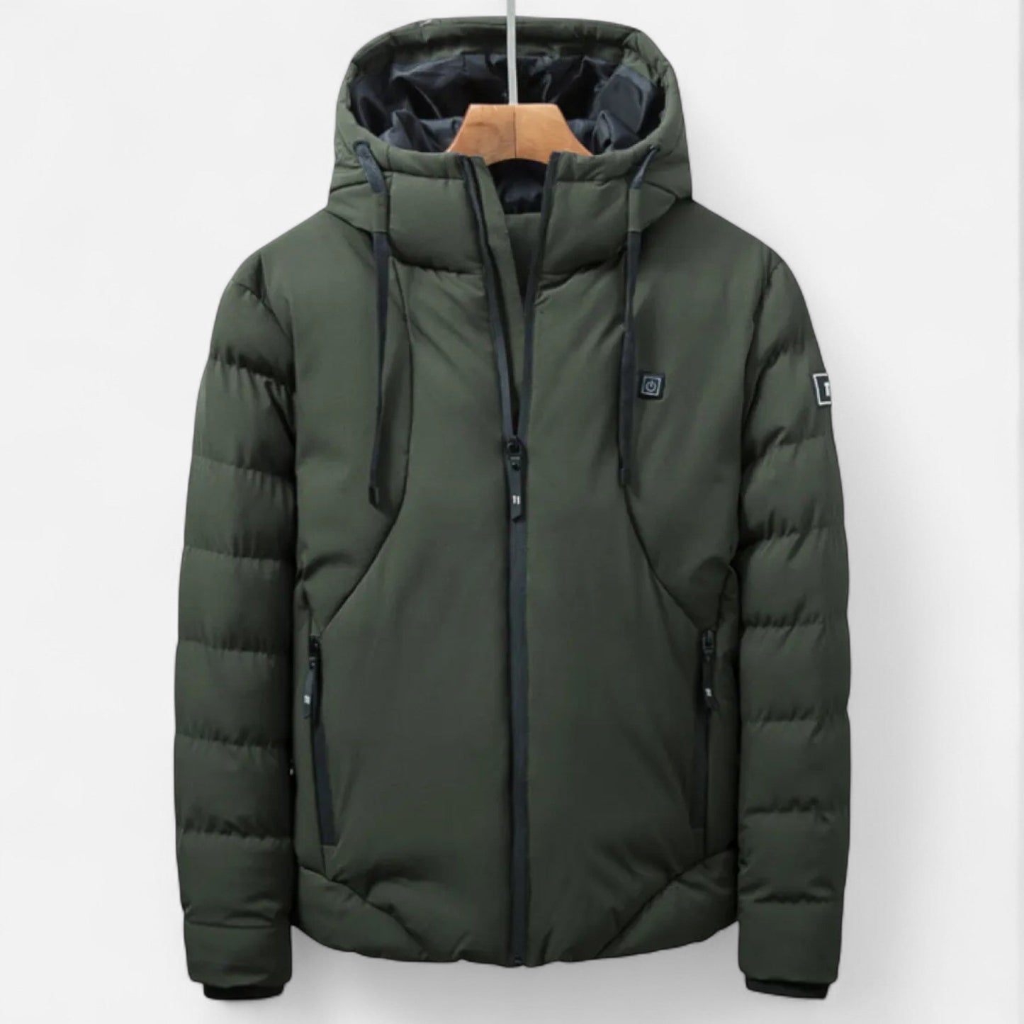 Frosthaven | Men’s Heated Jacket – Advanced Winter Down Comfort
