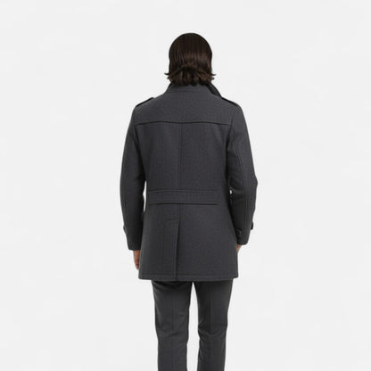 Ashbourne | Men’s Tweed Coat – Slim Heritage Elegance