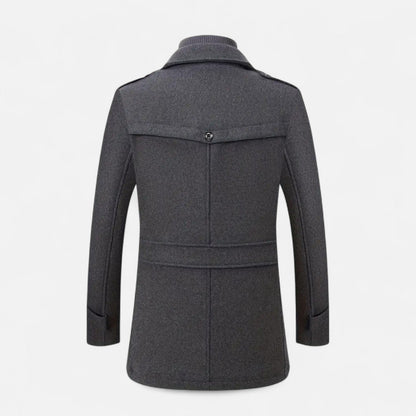 Ashbourne | Men’s Tweed Coat – Slim Heritage Elegance