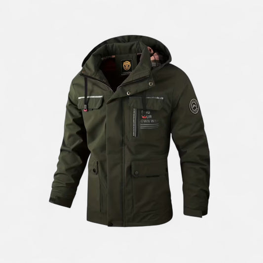 Ravenscroft | Men’s Hooded Windbreaker – Lightweight Outdoor Jacket