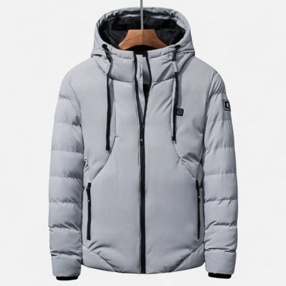 Frosthaven | Men’s Heated Jacket – Advanced Winter Down Comfort