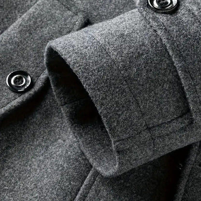 Ashbourne | Men’s Tweed Coat – Slim Heritage Elegance